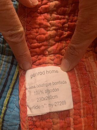 Colcha para cama de matrimonio