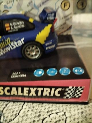 Coche de scalextric seat cordoba