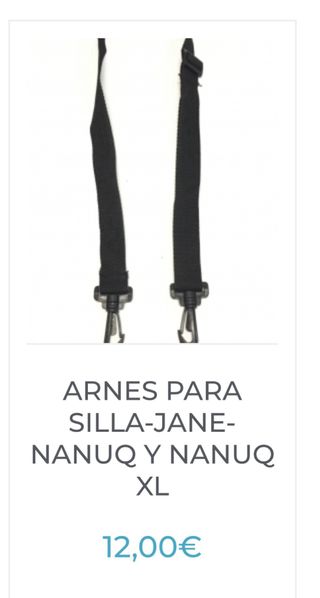Accesorios silla paseo Jane Nanuq