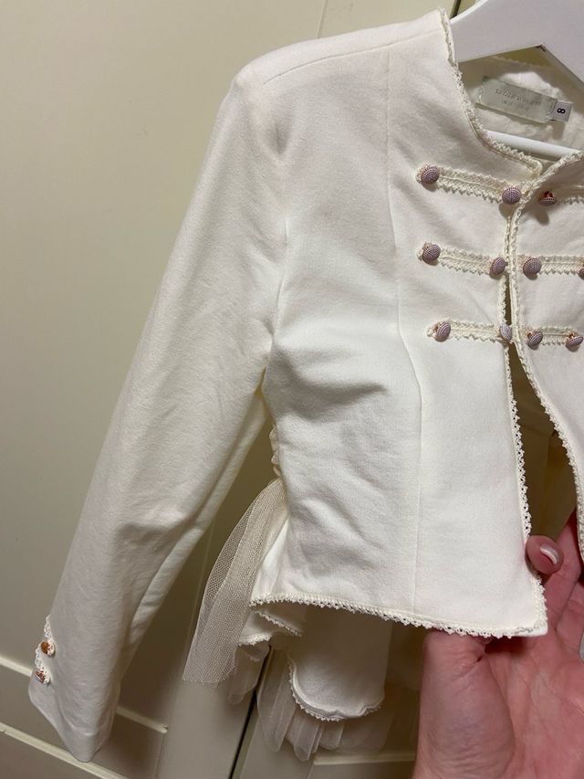 Chaqueta comunión-ceremonia talla 8 años