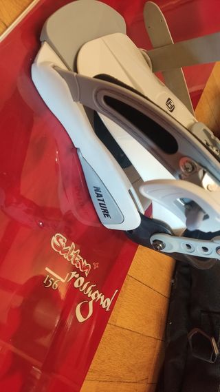 Equipo tabla snowboard