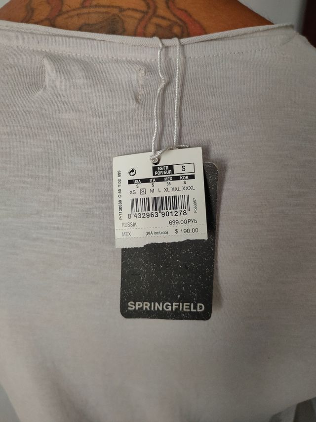 Camiseta de manga larga de Springfield