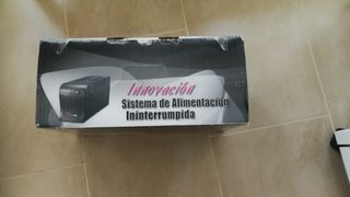 SAI, sistema de alimentación ininter.