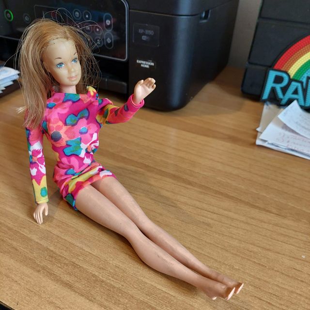 Barbie FRANCIE '60 nuda +VESTITO+SOPRABITO+SCARPE