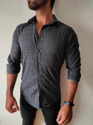 Camisa de cuadros de Zara