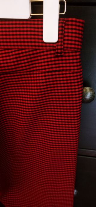 Pantalón cuadros de Zara