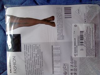 Collant glitterati argento