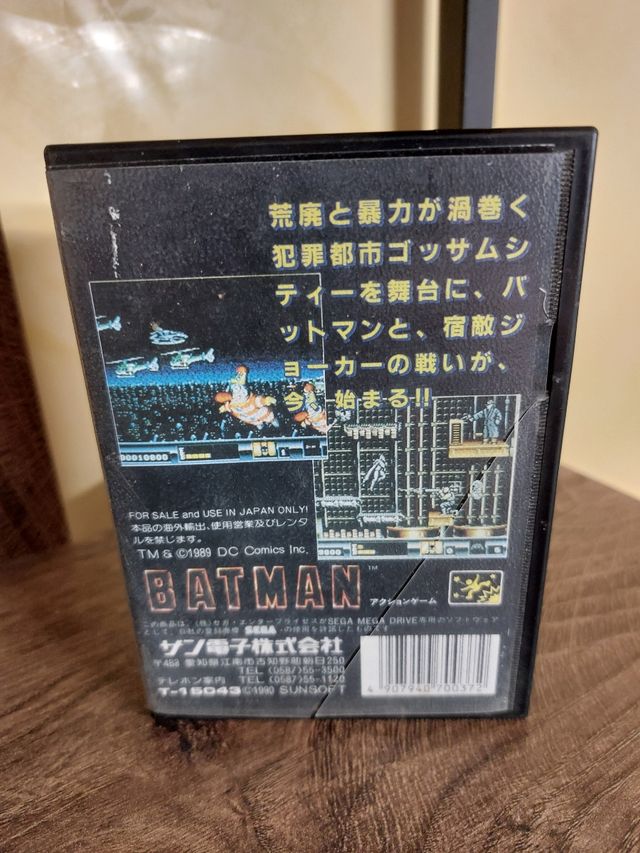 Sega Mega Drive Ntsc-Jap Batman