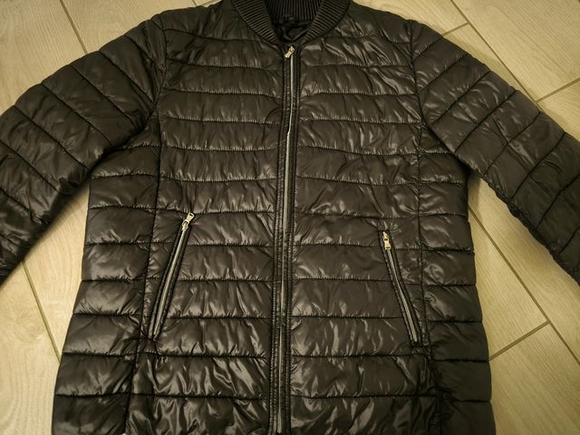 Piumino ultraleggero nero taglia L