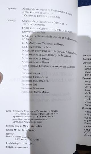 Actas del VI Simposio de Actualización Científica
