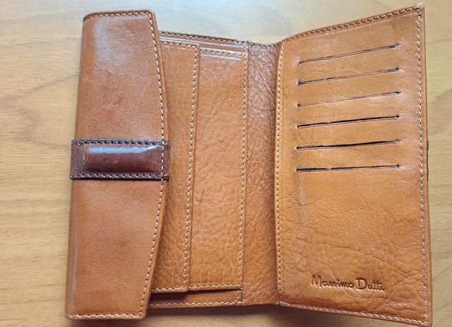Cartera Massimo Dutti piel