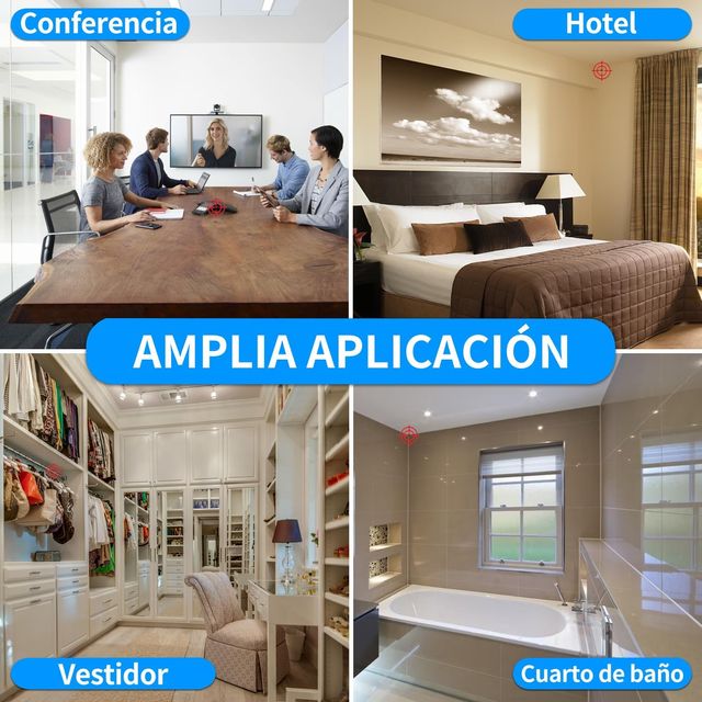 ESTRENAR! Detector cámaras, micros y GPSs inalámb.