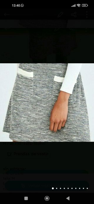 FALDA MARCA ZARA SIN ESTRENAR 