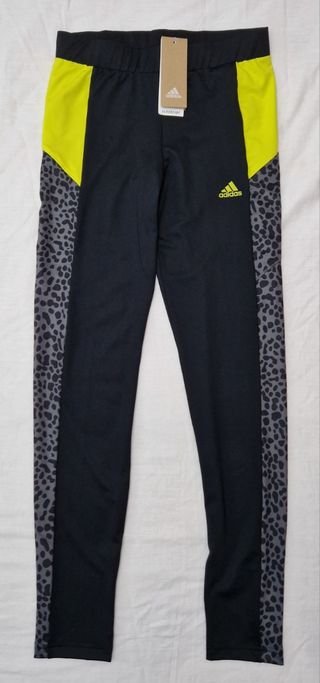 Pantalón Malla Térmica Deportiva Adidas Leopardo.