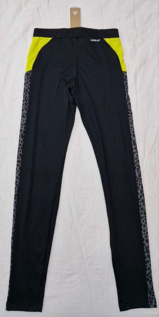 Pantalón Malla Térmica Deportiva Adidas Leopardo.