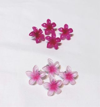 Accessorize - 2 x 4 Pinzas flor de tiaré NUEVAS