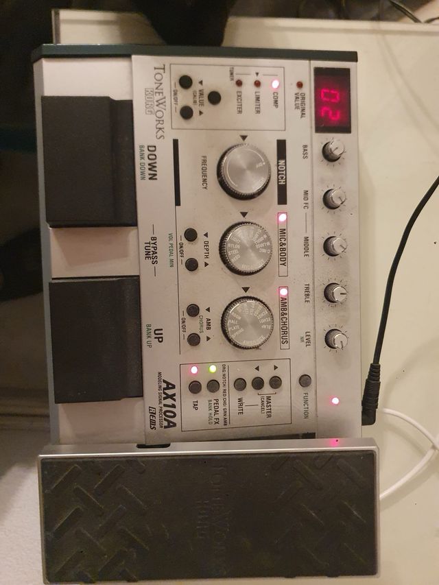 Pedalera guitarra acustica