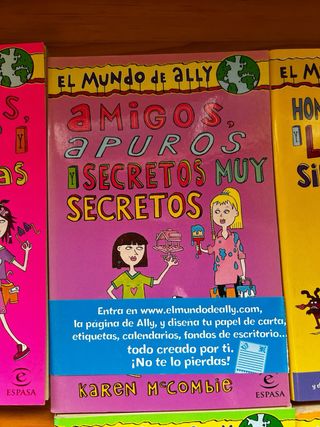 Coleccion Los Mundos de Ally 1-6 de Karen Mccombie
