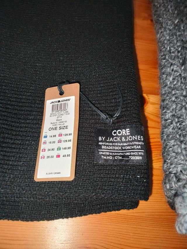 2 nuove sciarpe tubolari Jack e Jon