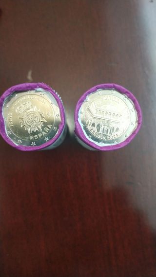 monedas conmemorativas de 2 e de España 