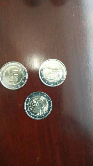monedas conmemorativas de 2 e de España 