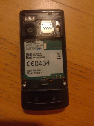 Nokia 6500 móvil vintage