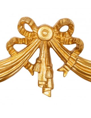 SOPRAPORTA IN LEGNO FINITURA FOGLIA ORO L91XPR5XH3