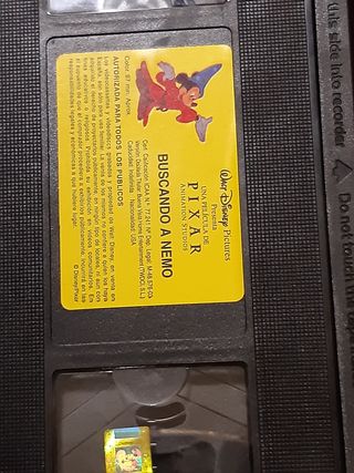 Vhs Buscando a Nemo 