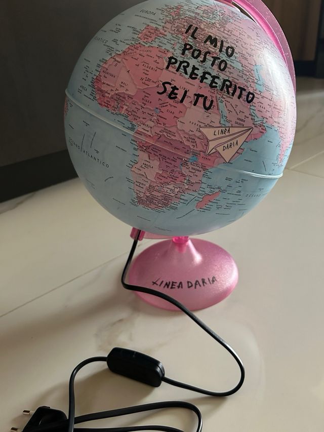 Mappamondo “Linea daria”