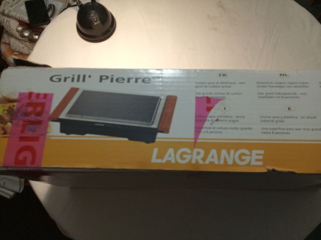 Piedra para asar carne a la brasa