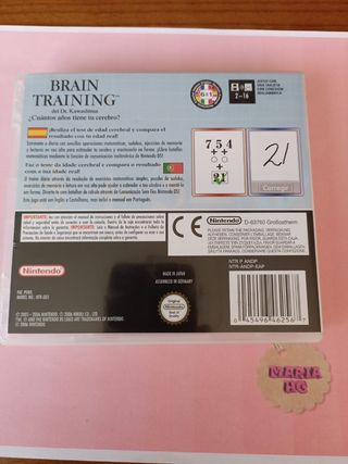 Brain Training Nintendo DS, 3DS
