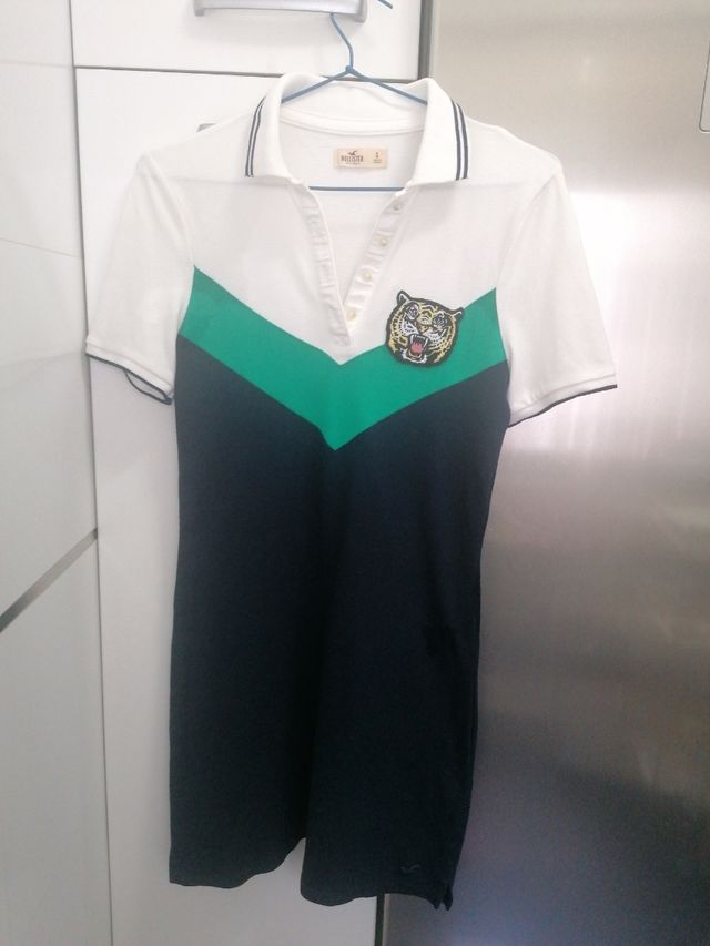 VESTIDO HOLLISTER CALIFORNIA T/S. IMPECABLE