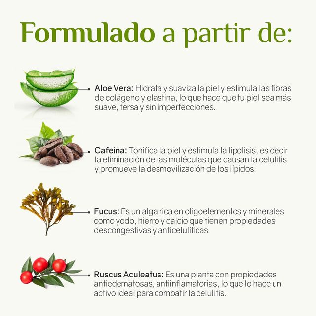 Crema reafirmante corporal 2 en 1.