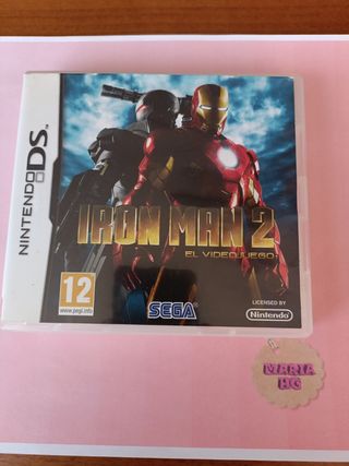 Iron Man 2 el videojuego Nintendo DS 