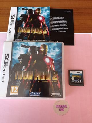 Iron Man 2 el videojuego Nintendo DS 