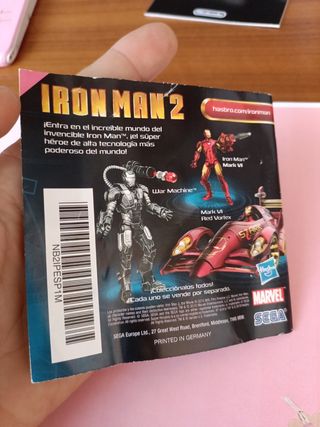 Iron Man 2 el videojuego Nintendo DS 