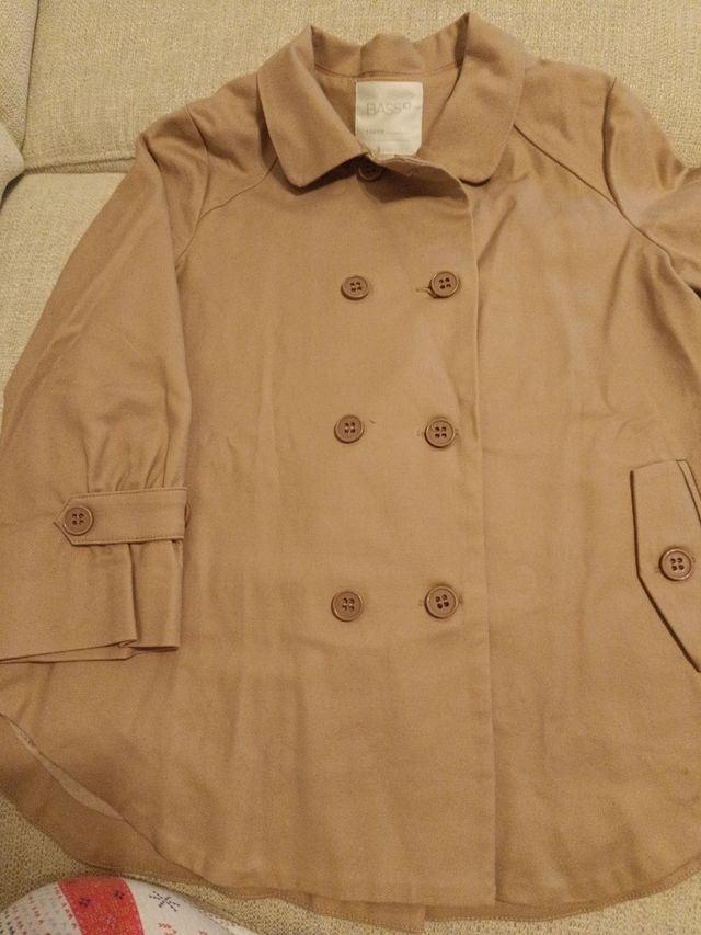 Chaqueta rosa nude vestir niña bass t10