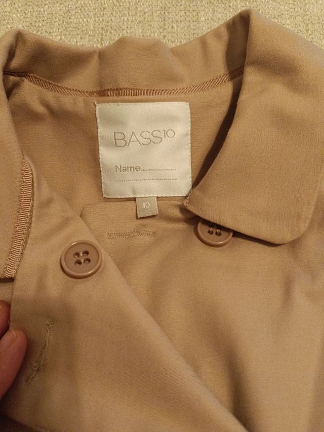 Chaqueta rosa nude vestir niña bass t10