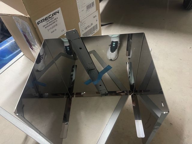 Tubo decorativo campana inox