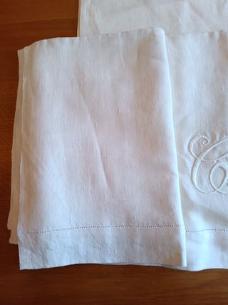 Juego de sabanas antiguas de hilo Nº113
