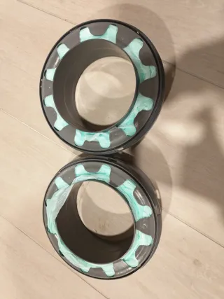 Papelera pañales + 2 rollos