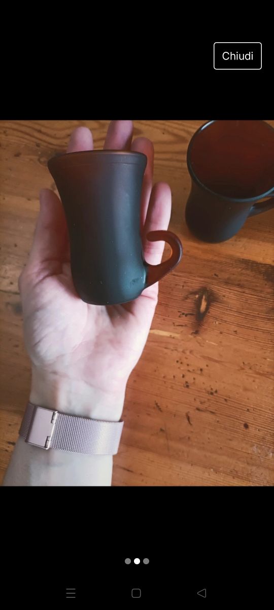 3 bicchierini da liquore