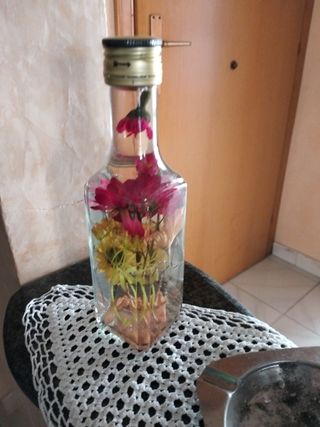 Bottiglia di vetro per bellezza