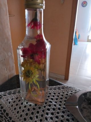 Bottiglia di vetro per bellezza