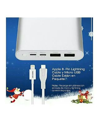 *Batería Cargador portátil 20.000mAh.*
