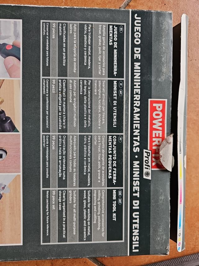 Miniset utensili powerfix