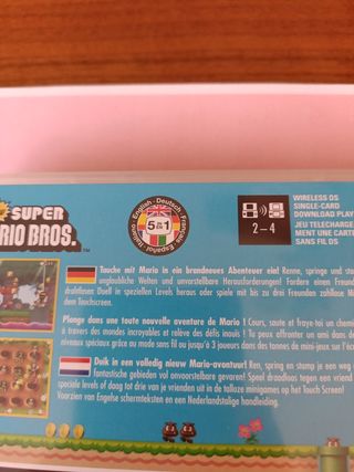New Super Mario Bros Nintendo DS 