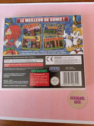 Sonic Classic Collection Nintendo DS 