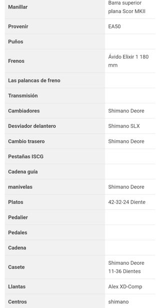 Bicicleta BMC Teamlite TE03 29 Deore/Slx