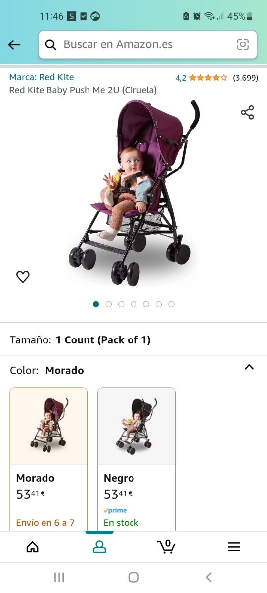 Silla de paseo Nueva Red kyte